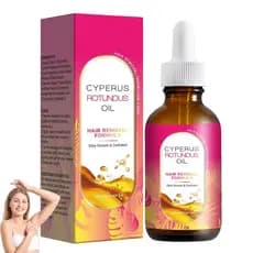 Óleo de Cyperus Rotundus para Remoção e Cuidado dos Pelos, Óleo de Extrato de Cyperus, Sérum para Hidratação e Refinamen