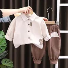 Bonito menino terno outono bebê menino um ano de idade dois anos meia três a quatro primavera bebê criança roupas menino