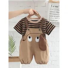Menino bebê de manga curta roupas infantis verão 1 um ano de idade roupas de algodão do bebê crianças 2 dois 3 três anos