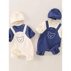 Menino bebê primavera roupas 1 ano de idade metade 15 seis 8 oito 7 cinco 10 meses primavera outono roupas de bebê verão