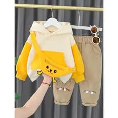 Meninas outono inverno terno de lã fina 2026 novo estilo infantil forro de lã roupas meninas início do inverno bebê roup