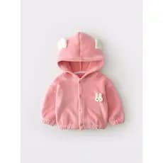 Meninas outono inverno casacos velo-velo quente crianças início do inverno moda usar roupas de bebê menina inverno topos