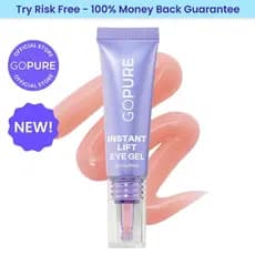 Gel para Olhos GOPURE Instant Lift |   Iluminador Anti-Envelhecimento para a Área dos Olhos |   Inchaço, Olheiras, Rugas