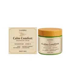 Creme de textura leve, de fácil aplicação e absorção, Magnesia Laniska, para hidratação corporal e aplicação diária suav