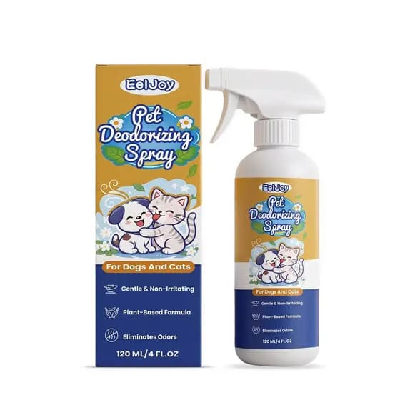 O spray estimulante limpa, deixa um aroma agradável, desodoriza e é suave para animais de estimação e ambientes internos