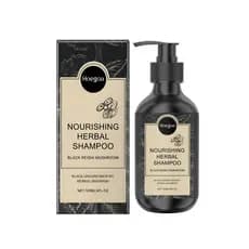 Shampoo nutritivo, hidratante e brilhante para cuidado do couro cabeludo, limpeza capilar à base de ervas, cabelo liso e