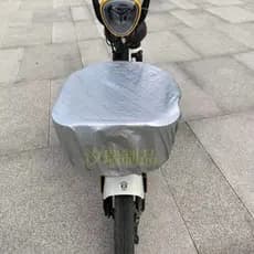 Cesta dianteira do veículo elétrico cesta capa de chuva bateria da bicicleta cesta do carro saco à prova dwaterproof águ