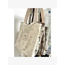 Novo estudante do sexo feminino versão coreana bolsa de ombro estilo Mori moda fresco arco tote Commuter grande capacida