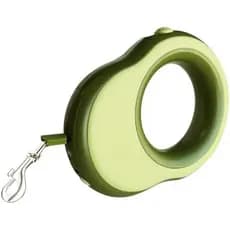 Trela Retrátil Para Cães , De 11.5 Pés De 0 A 5 lbs , Trava Com Uma Mão , 360 ° Fita De Nylon Reflexiva Forte Sem Emaran
