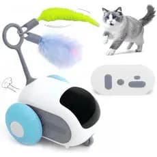 Brinquedo Interativo Para Gatos , Recarregável E Automático Gatinhos , Novo Tipo De Com Cauda Ativado Por Toque Brincar