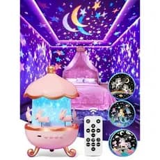 Projetor One Fire Starry Sky Infantil , Brinquedo Unicórnio & amp ; Presente Para Meninas , Luz Noturna Com 315 Modos 15