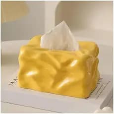 Capa De Tecido Estilo Fazenda Decoração De Casa Para Banheiro Quarto Sala De Estar Caixa (Unicórnio Prata)