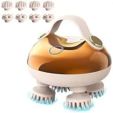 arboleaf Massageador Elétrico De Couro Cabeludo De Cabeça Relaxamento Do Estresse , Amassar 5 Em 1 128 Nós De Massagem ,