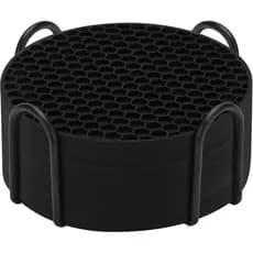 Conjunto de 8 Porta-Copos de Silicone TWTLi com Suporte, Porta-Copos para Bebidas, Cerveja, Café, Adequados para Diverso