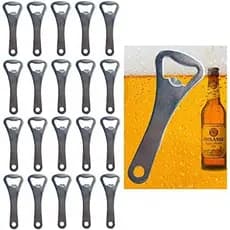 Abridor De Garrafas A Granel , 20 Peças De 3.6'De Aço Inoxidável De Cerveja Chaveiro Atacado Para Bar , Restaurante , Va