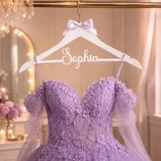Cabide 15 anos/debutante com nome personalizado | Dia de princesa | Vestido 15 anos | Baile Debutante