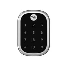 Fechadura Digital Eletrônica Yale YRD 256 Rolete Senha App Alexa Google Home Preta