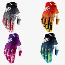 100% luva de motoqueiro ciclismo moto masculino feminina preta couro masculina motocross luva para bike luvas