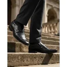 Sapato Oxford Masculino em Couro Legitimo Moderno Denver Sapato Masculino Social Casamento Igreja Trabalho Promoção