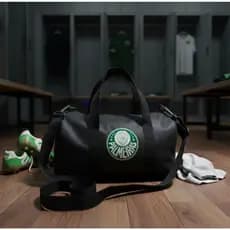 Bolsa Mala Futebol Academia Trabalho Transversal Impermeavél Alça Ajustável ziper Tecido Nylon Times Futebol Brasileirão