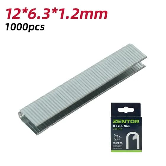 Grampos Industrial Tipo U e Tipo U Curvo para Grampeador DELI ZENTOR