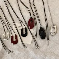 Anel de ferradura longo em forma de U simples All-Match moda personalidade de alta qualidade corrente decorativa