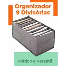 Organizador De ROUPA com 9 grids Dobrável Para Armário Gaveta de roupas dobradas