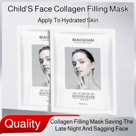[Nutrição Profunda] [Cuidado Diário Facial] Máscara de Leite Colágeno/Hidratação/Renovação da Pele