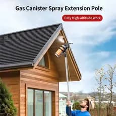 【Ajustável e Prático】JMY Gás Spray Extensão/Ferramentas de Pintura/Adaptador para Spray