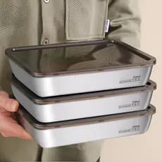 [Alta Qualidade] Caixa de Armazenamento de Aço Inoxidável 316L/Recipiente com Tampa/Caixa de Congelamento para Alimentos