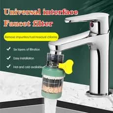【Proteção Contra Respingo】Filtro De Torneira Para Cozinha Com Proteção Contra Respingo E Filtro Removível/Filtro De Água
