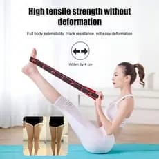【Leve e Portátil】Stretching yoga belt Stretcher Adjustable elasticity/Faixa Elástica/Flexibilidade/Exercícios