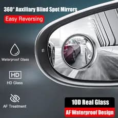 【Visão Ampla】360° Adjustable/Ultra Clear Espelho de Ponto Cego/Retrovisor Universal/Espelho Ajustável