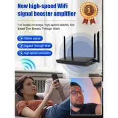 【Fácil Instalação】Casa Toda Roteador Gigabit Amplificador de Sinal de Alta Velocidade WiFi/Repetidor de Sinal/Amplificad