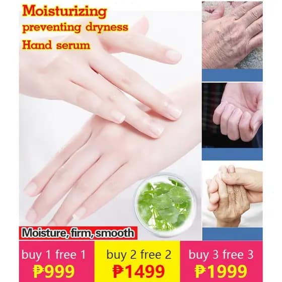 【Contra Ressecamento】Creme Para Mãos Com Ácido Hialurônico/Hidratação/Anti-Rachaduras/Creme Diário