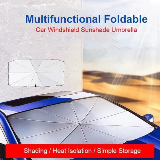 【Proteção UV Eficiente】Cortina Retrátil de Proteção Solar/Sombrinha Automotiva para Carros/Automóveis