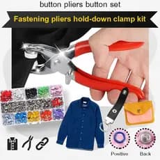 [Fácil De Usar] Botões De Cinco Garras Para Roupas/Costura/Infantil