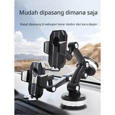 [Fixação Segura] Suporte Ventosa Universal Para Carro/Caminhão/Automotivo/Painel/Vidro
