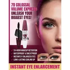 [Efeito Olho Grande]✨Instant/Waterproof✨ Máscara Duradoura/Máscara à Prova d'Água/Seca Rápido