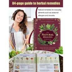 [Receitas Simples] Natural Healing Handbook - Guia de Cura/Livro Terapêutico/Bem-Estar Saúde/Manual Terapêutico