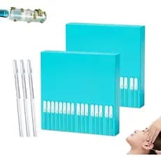 48PiecesEarCleanerStickyPick,StickyEarpickEarwaxRemover,EarCleaner,EarHoleCleaner,360°EarCleaner,Self-AdhesiveEarwaxSuct