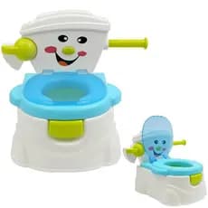 Vaso Sanitário Infantil com Tampa, Vaso Sanitário para Treinamento de Desfralde, Vaso Sanitário Infantil, Antiderrapante