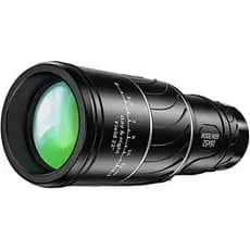 TelescMonocular de 16x52 com Lente BAK4Pri&FM - Binóculos Compactos Portáteis para Observação, Viagen