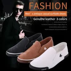 [Fácil de Calçar] Sapatos masculinos de primavera em branco clássico Sapatos/Casuais/Leves