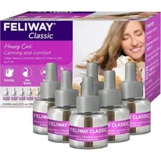 Refil do Difusor Calmante para Gatos FELIWAY Classic (Pacote com 3, 90 Dias) – Refil de Difusor de Feromônios para Gato