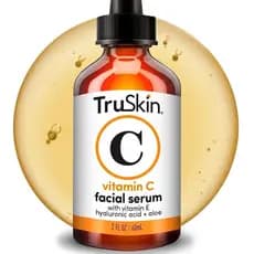 Sérum Facial de Vitamina C TruSkin – Sérum Antienvelhecimento com Ácido Hialurônico e Vitamina E – Fórmula Iluminadora p