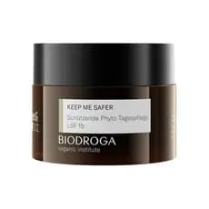 BIODROGA Organic Institute KEEP ME SAFER Creme Protetor Phyto para o Dia com FPS 15 (2,1 oz / 50 ml)