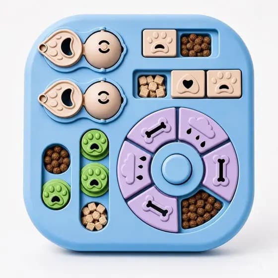 Brinquedo Interativo para Cães Tee Shirt Galaxy, Durável, Brinquedo de Quebra-Cabeça para Treinamento de QI, Alimentador