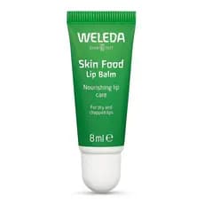Manteiga Labial Weleda Skin Food, 0,27 Onças, Cuidado Labial Hidratante Rico em Extratos Vegetais com Óleo de Semente de