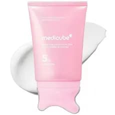 medicubePDRNCollagenGuaShaNeckWrinkle | Massageador GuaSha Integrado com Volufiline 5% | Firmeza, Cuidado de Contorno pa